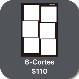 6 cortes